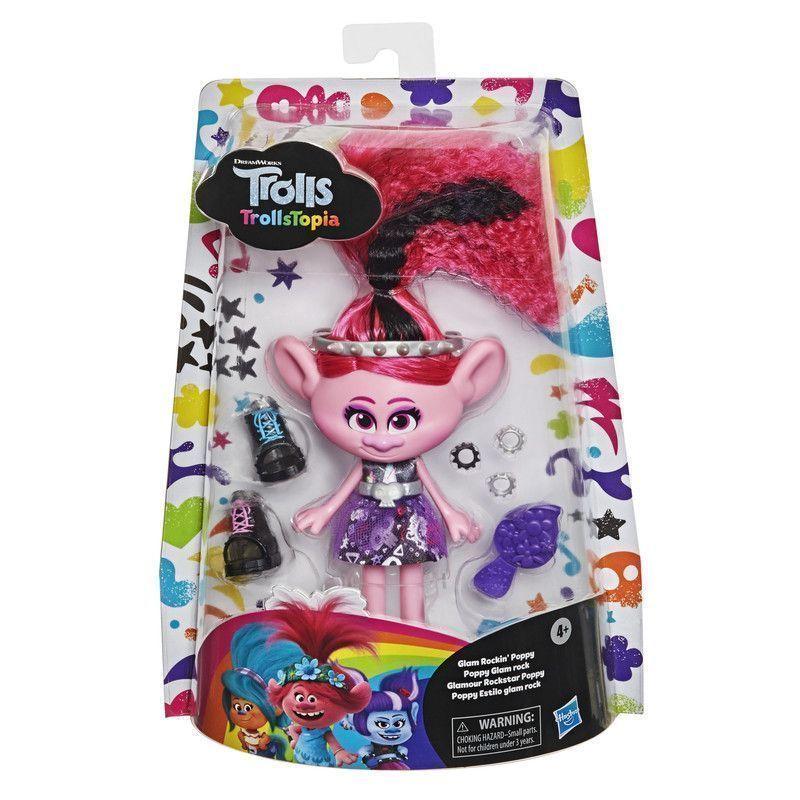 Dreamworks Trollstopia - Poppy Estilo Glam Rock-1