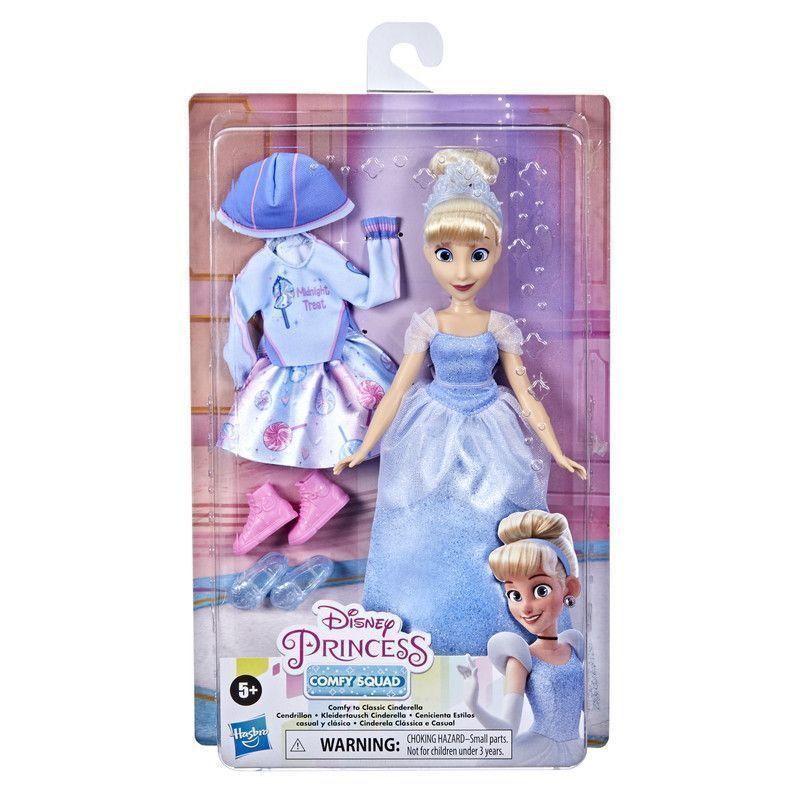 Disney Princess Comfy Squad - Muñeca Cenicienta-0