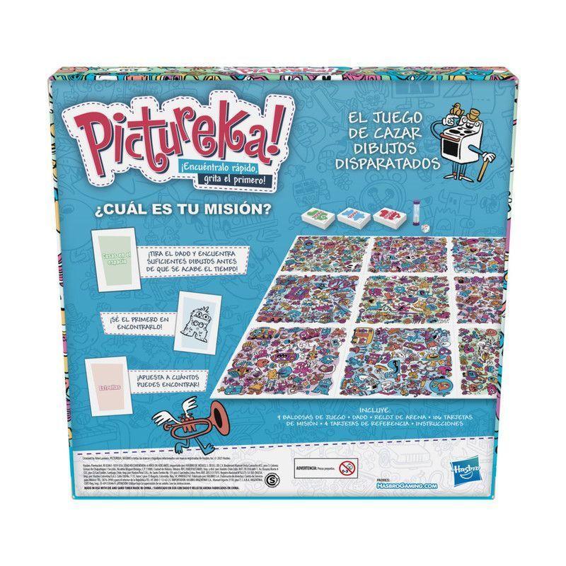 Juego De Tablero Hasbro Gaming Pictureka-3