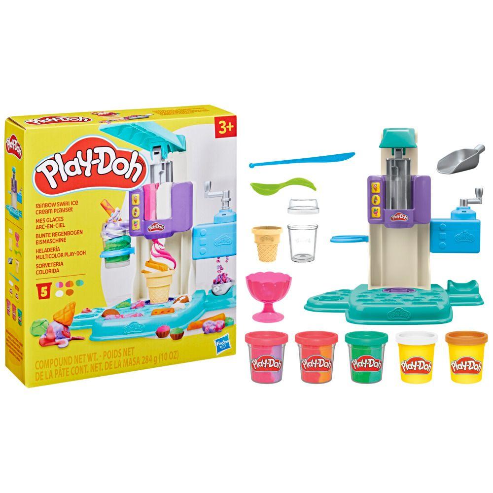 Masas y Plastilinas Play Doh Heladería Multicolor-2
