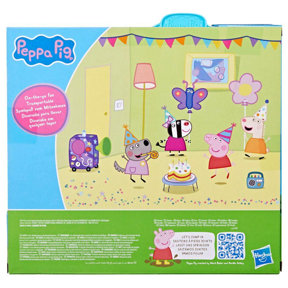 Muñeca Peppa Pig Casita de Fiesta Portátil-3
