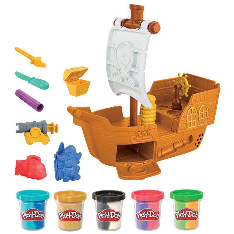 Masas y Plastilinas Play Doh Barco Pirata-0