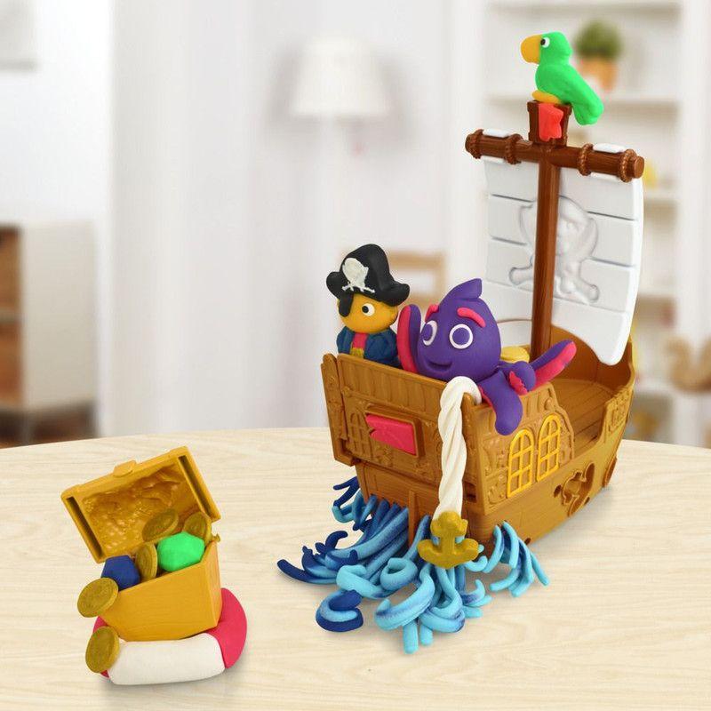 Masas y Plastilinas Play Doh Barco Pirata-4