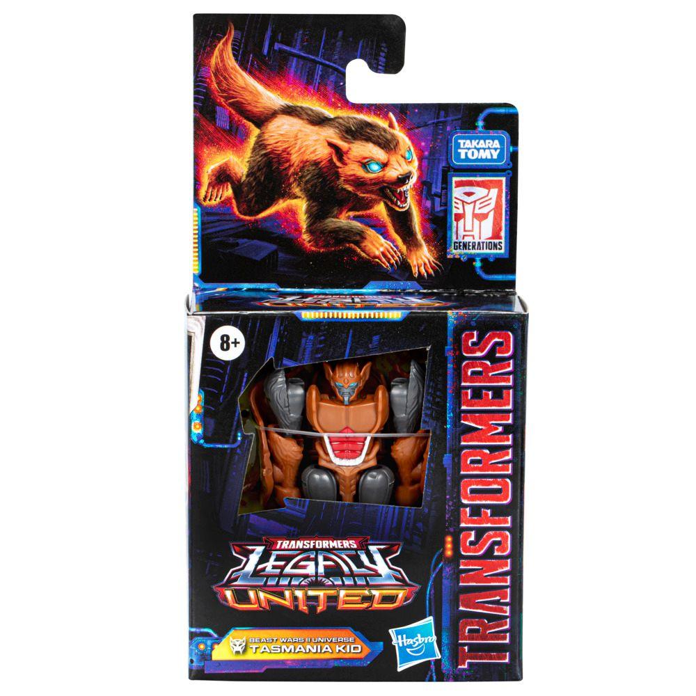 Figura de Acción Transformers Legacy United Core Class Beast Wars II Universe Tasmania Kid-1