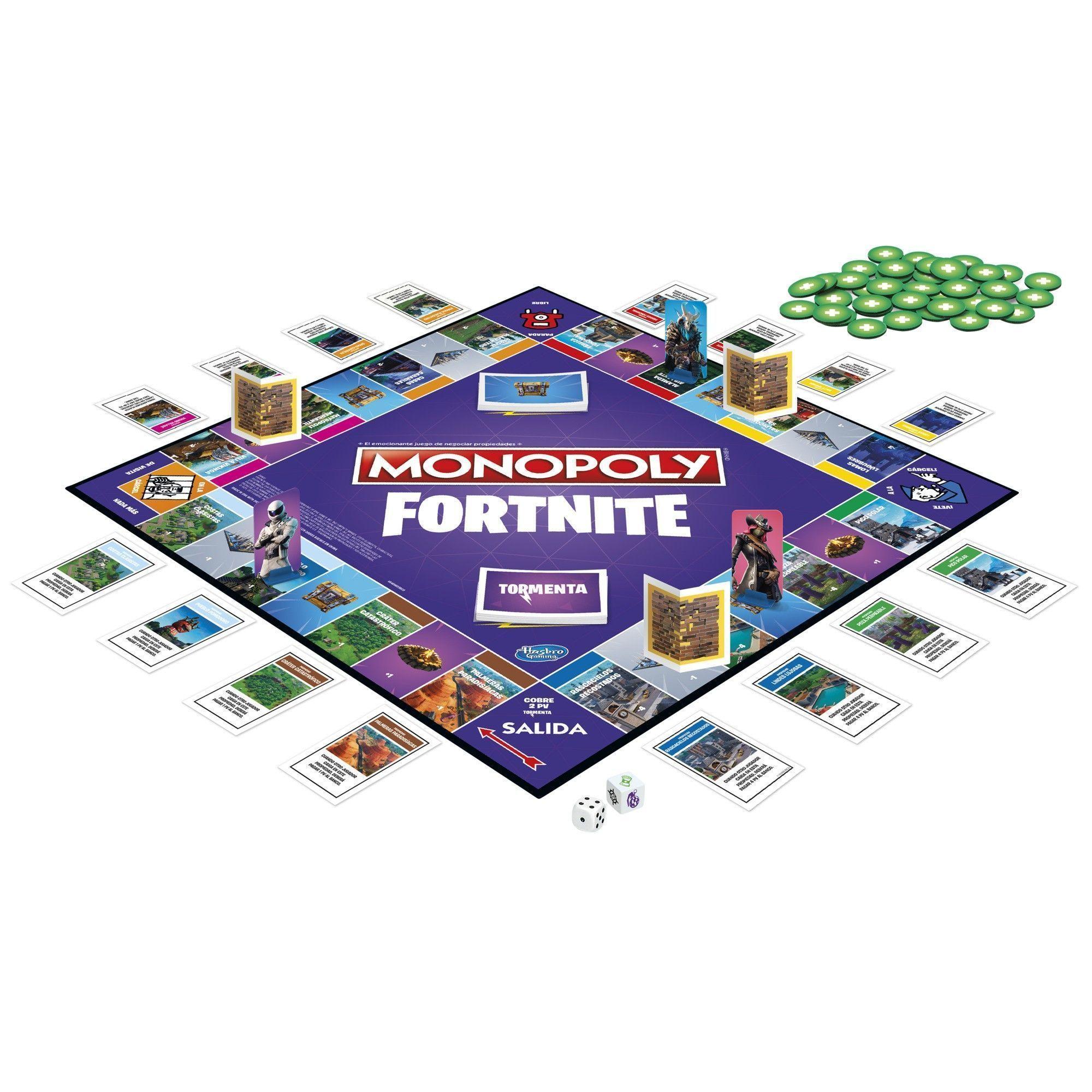 Juego De Mesa Monopoly Fortnite-1