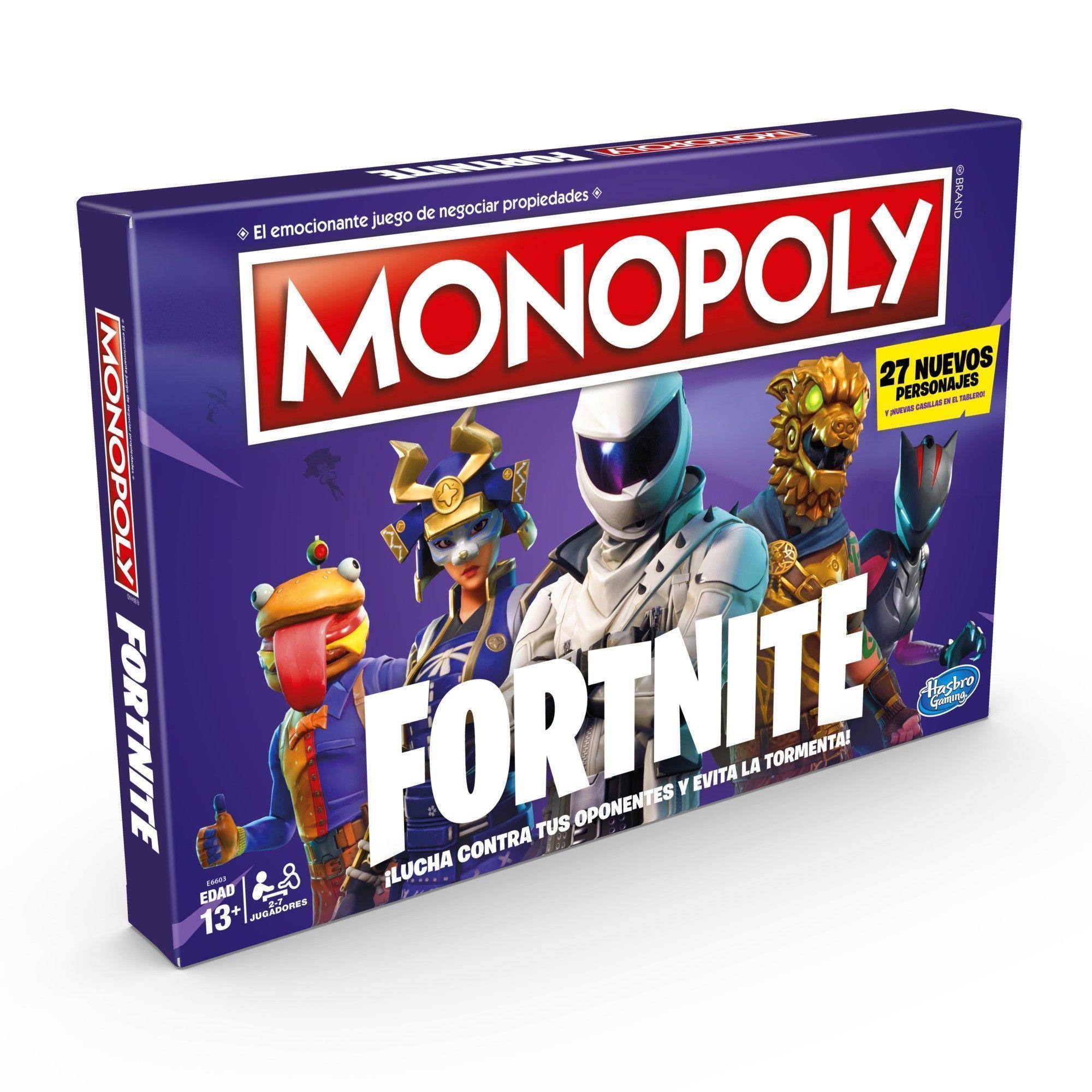 Juego De Mesa Monopoly Fortnite-3