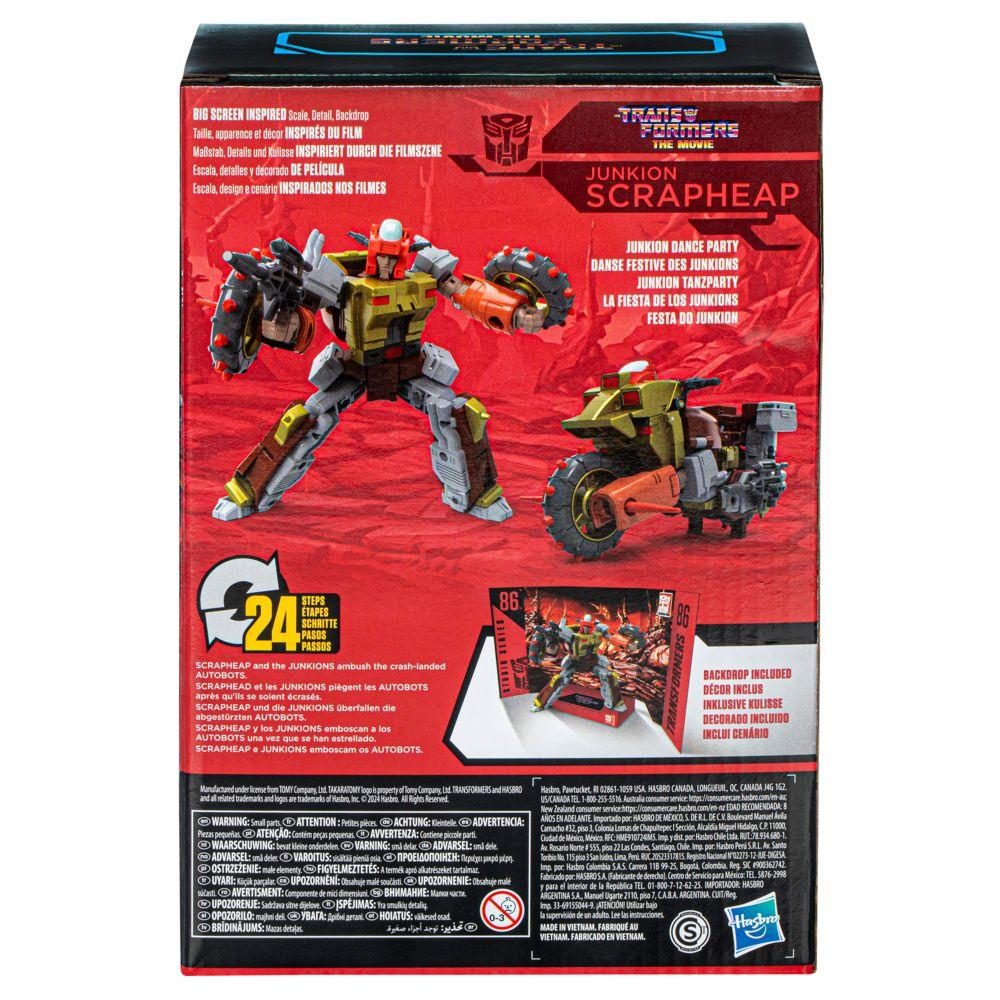 Figura de Acción Transformers Studio Series Voyager La Película Junkion Scrapheap-3
