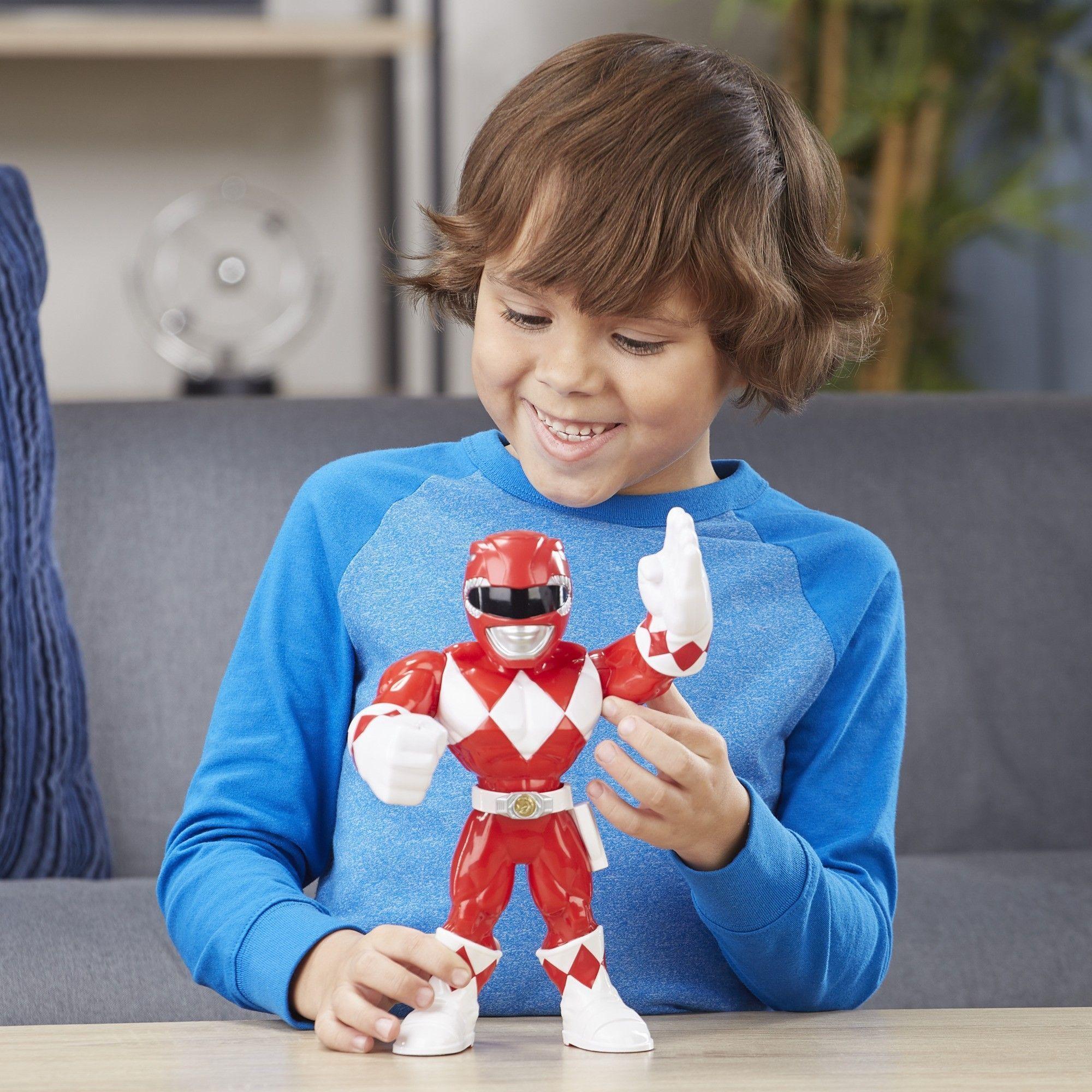 Figura Power Rangers Mega Mighties Ranger Rojo-4