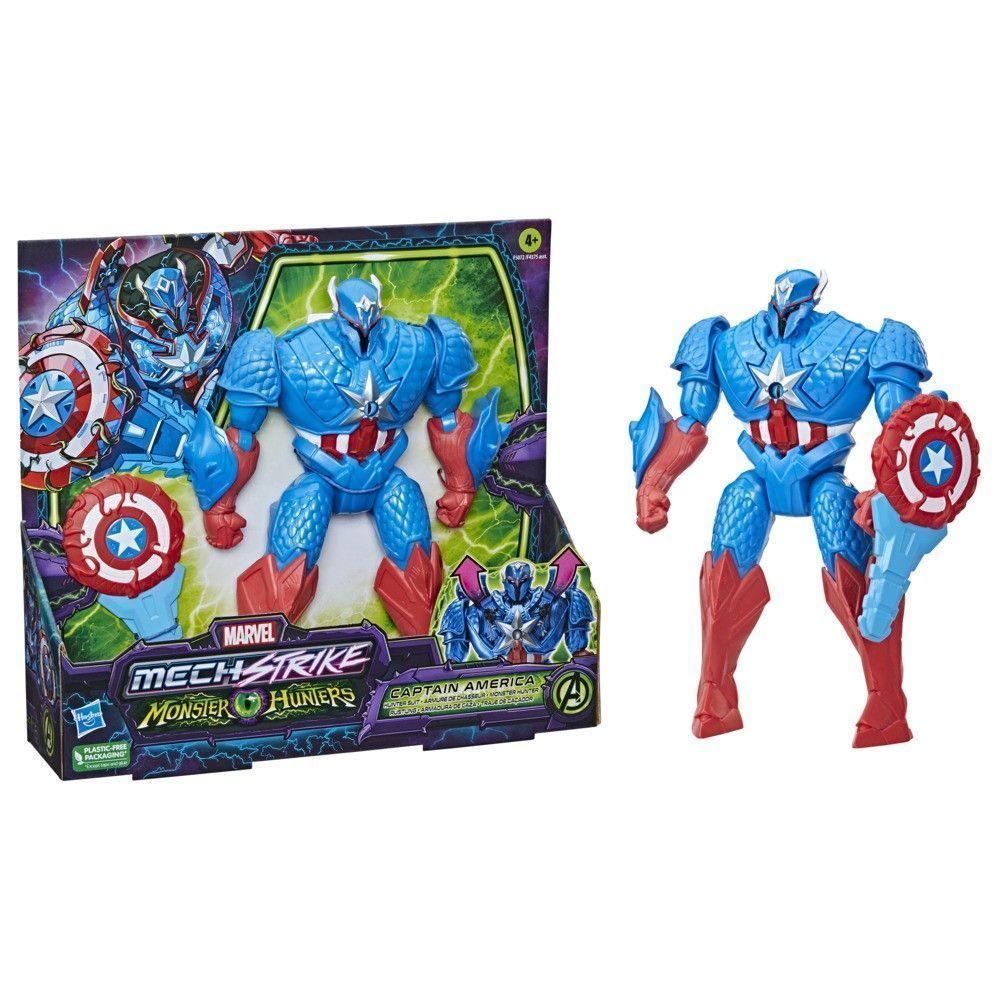 Marvel Mechstrike Capitan America Armadura De Caza-2