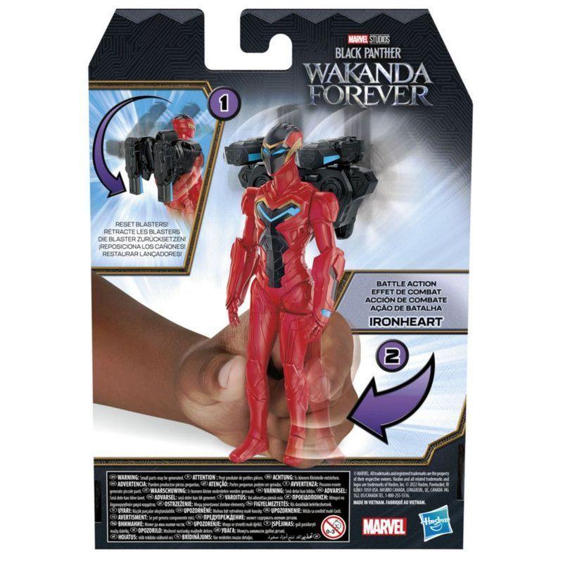Figura Black Panther Accion De Combate Ironheart-3