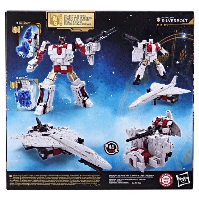 Figura de Acción Transformers Age of the Primes Commander Aerialbot Silverbolt-4