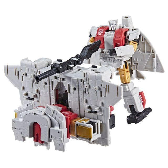 Figura de Acción Transformers Age of the Primes Commander Aerialbot Silverbolt-5