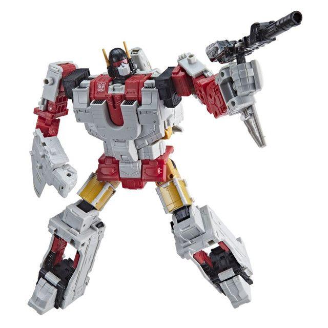 Figura de Acción Transformers Age of the Primes Commander Aerialbot Silverbolt-6