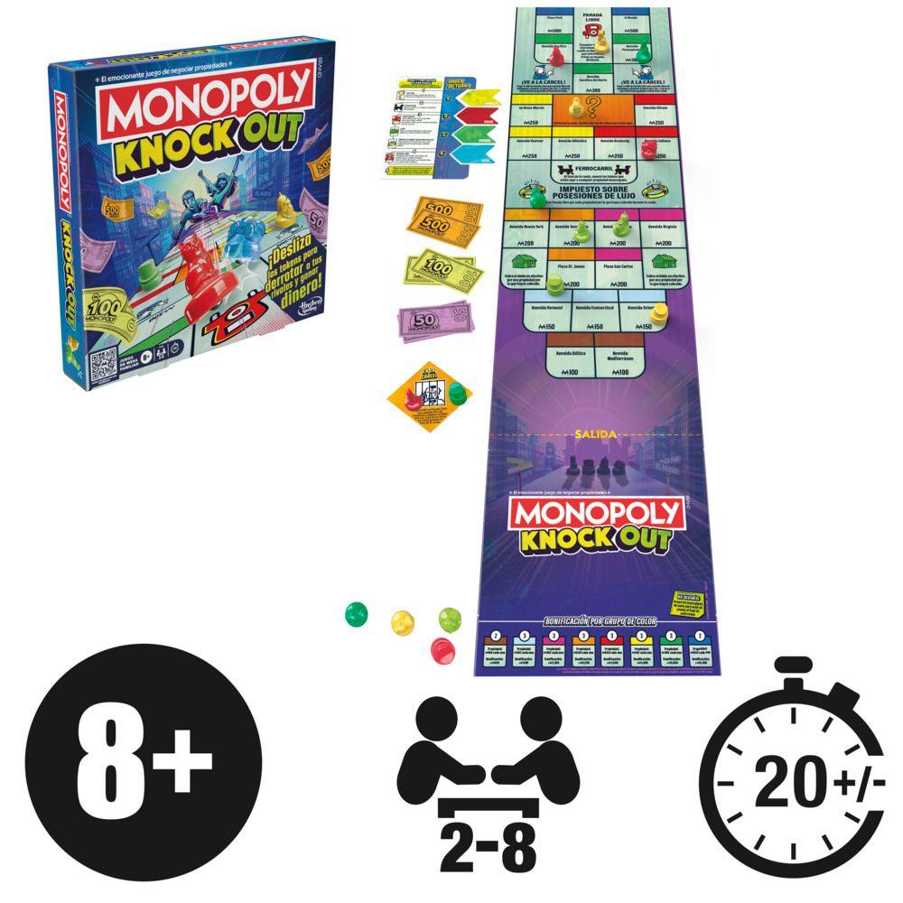 Juego de Mesa Monopoly Knockout-3