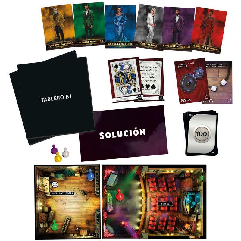 Juego de Mesa Hasbro Gaming Clue Escape El Club del Ilusionista -6