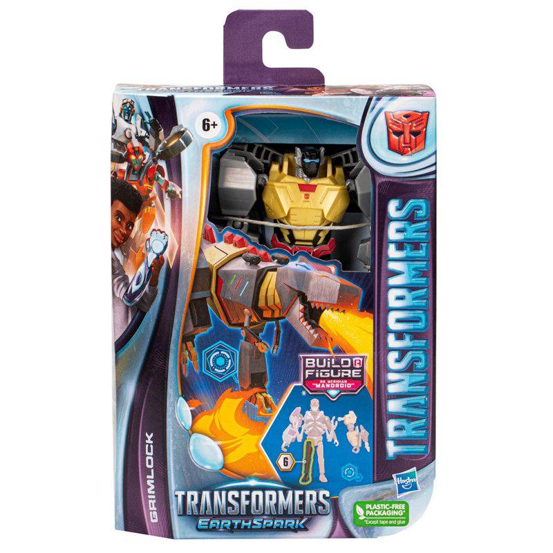 Figura de Acción Transformers EarthSpark Deluxe Grimlock-1