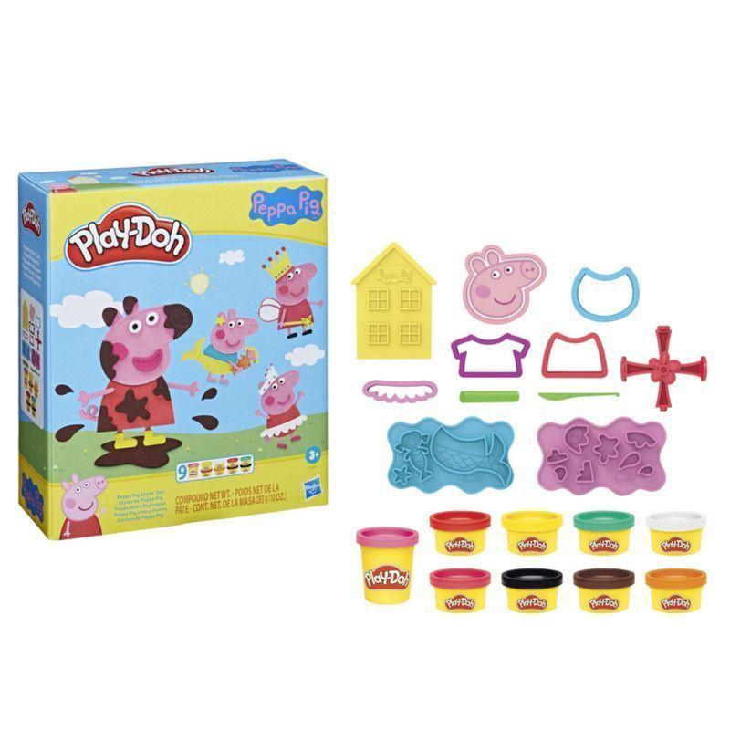 Masas y Plastilinas Play-Doh Peppa Pig Crea Diseña-2