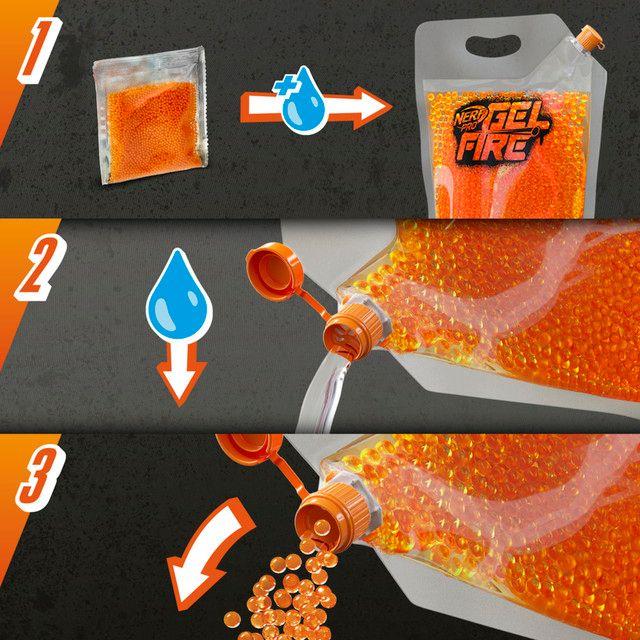 Repuesto Nerf Pro Gelfire Reutilizable 10.000 Recargas-4