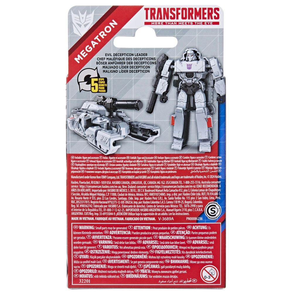 Figura de Acción Transformers Authentics Bravo Megatron-3