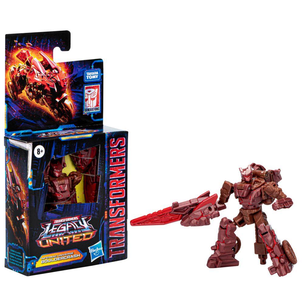 Figura de Acción Transformers Legacy United Core Class Infernac Universe Bouldercrash -2