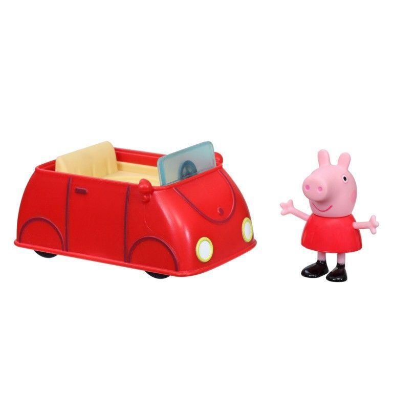 Figura Peppa Pig Pequeño Auto Rojo Peppa Pig-0