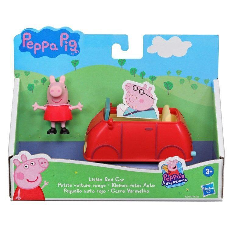 Figura Peppa Pig Pequeño Auto Rojo Peppa Pig-1