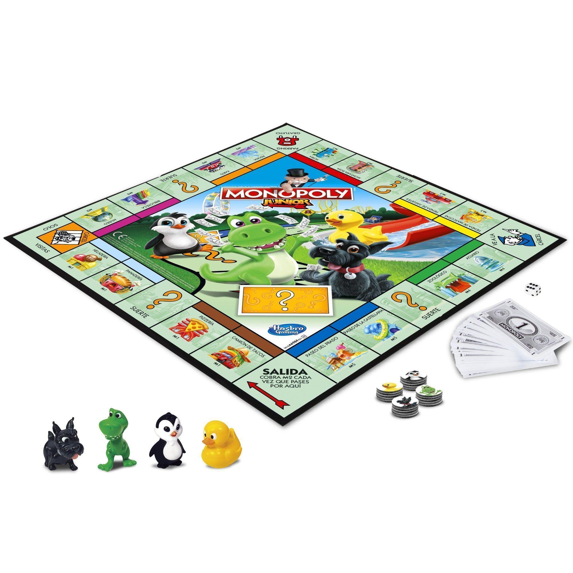 Juego De Mesa Monopoly Junior-1