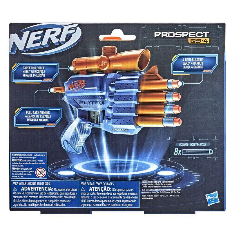 Lanzador Nerf Elite 2.0 Prospect Qs-4-3