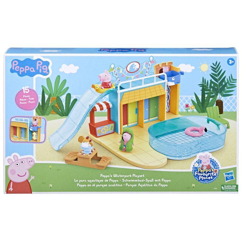 Muñeca Peppa Pig Peppa en el parque acuático-0