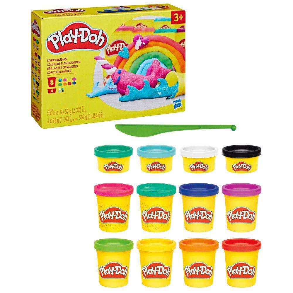 Masas y Plastilinas Play Doh Set Brillantes Creaciones-2