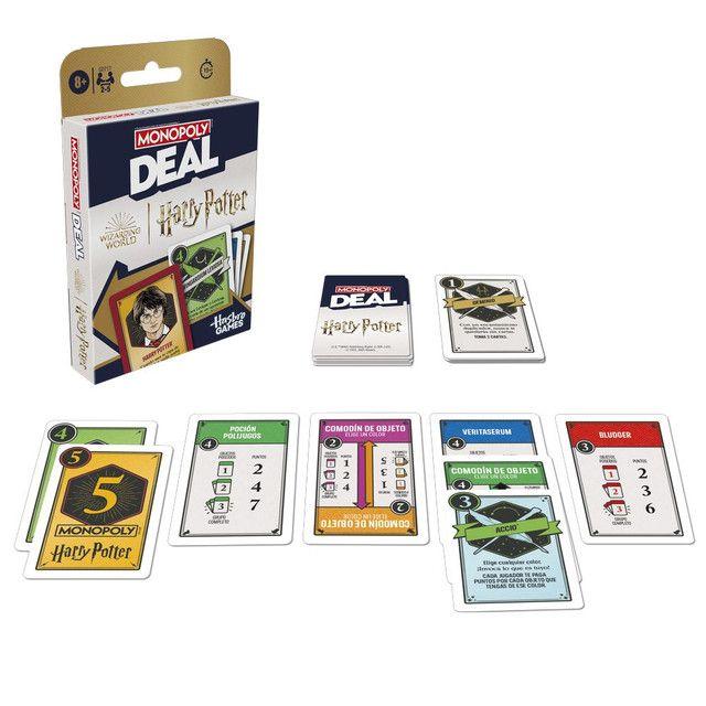 Juego de Mesa Monopoly Deal Harry Potter-2