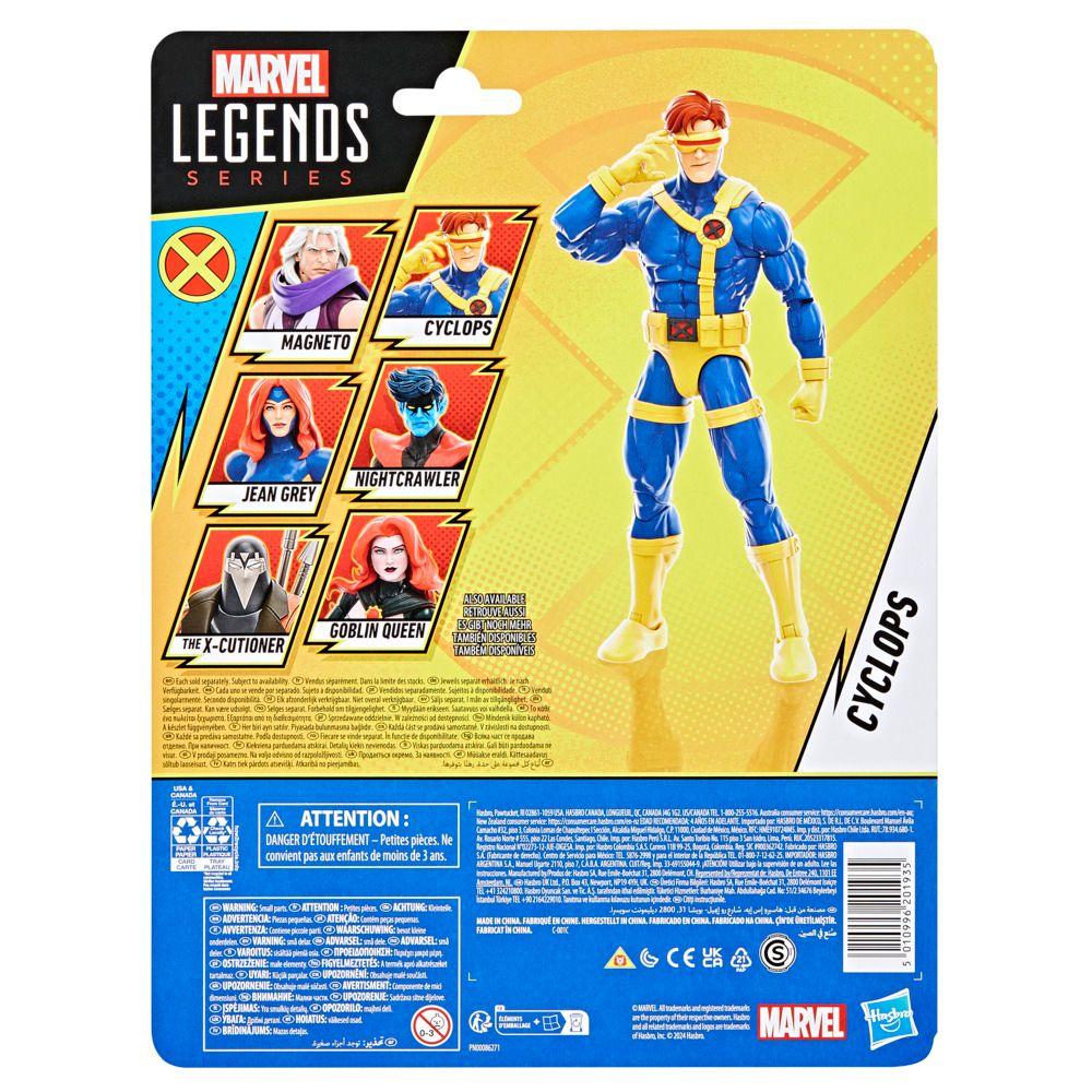 Figura de Acción Marvel Legends Series X-Men Cíclope-3