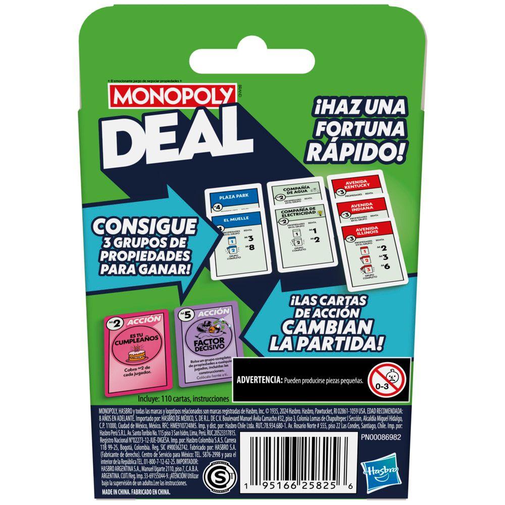 Juego de Mesa Monopoly Deal-3