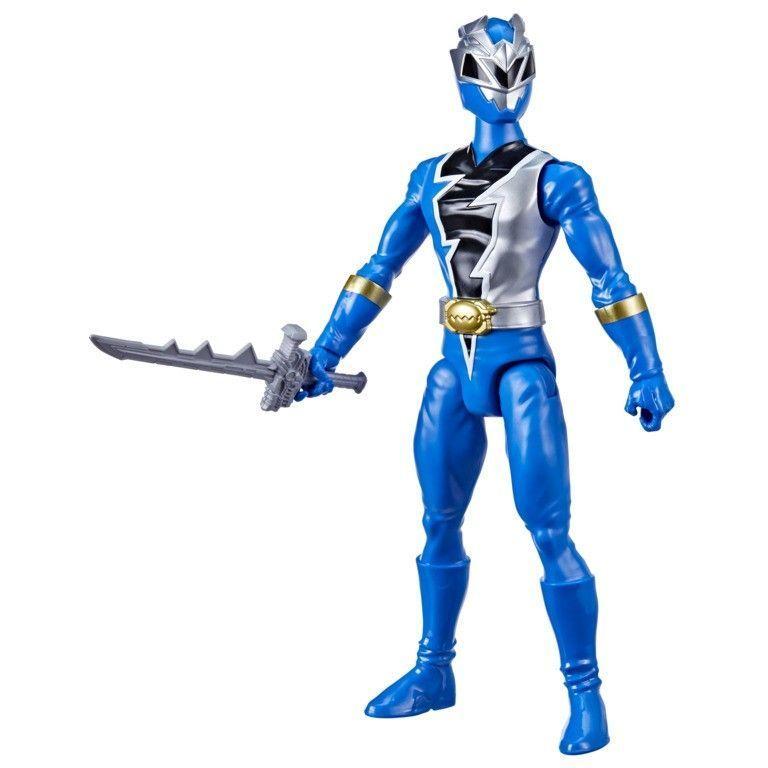 Figura Power Rangers Dinofury Ranger Azul-0