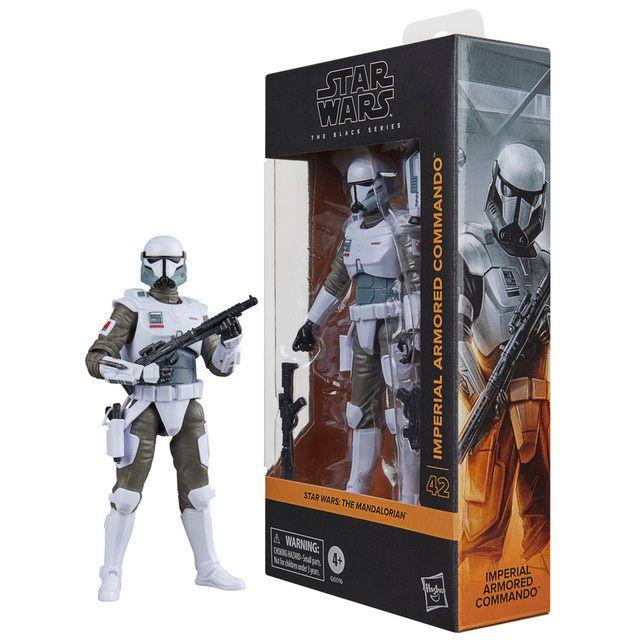 Figura de Acción Star Wars Black Series The Mandalorian Imperial Armored Commando-2