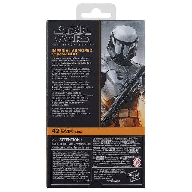 Figura de Acción Star Wars Black Series The Mandalorian Imperial Armored Commando-3