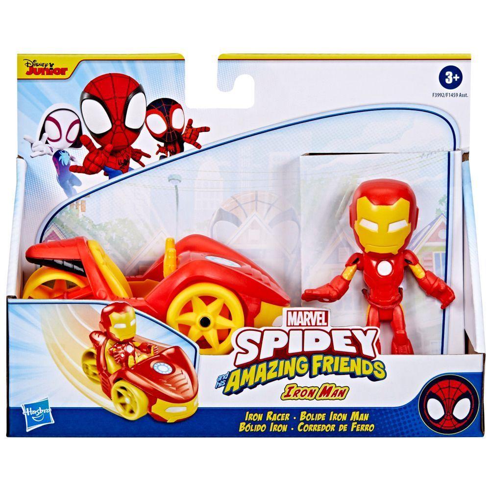 Figura Spidey And Friends Vehiculo Iron Man-2