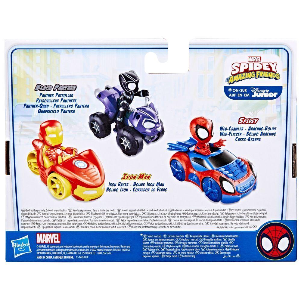 Figura Spidey And Friends Vehiculo Iron Man-3
