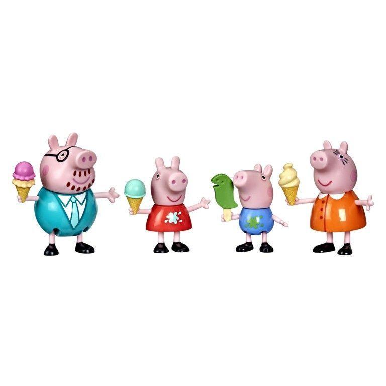 Figura Peppa Pig Día Lluvioso Con Su Familia-1