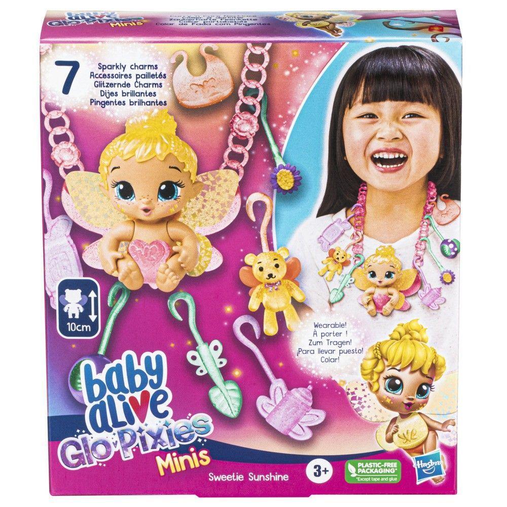 Muñeca Baby Alive Glo Pixies Minis Dijes Sweetie-2