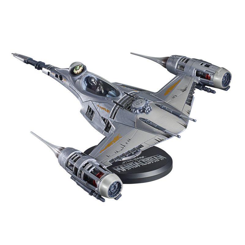 Figura de Acción Star Wars Vintage The Mandalorian Caza Estelar N-1 de Mandoloriano-3