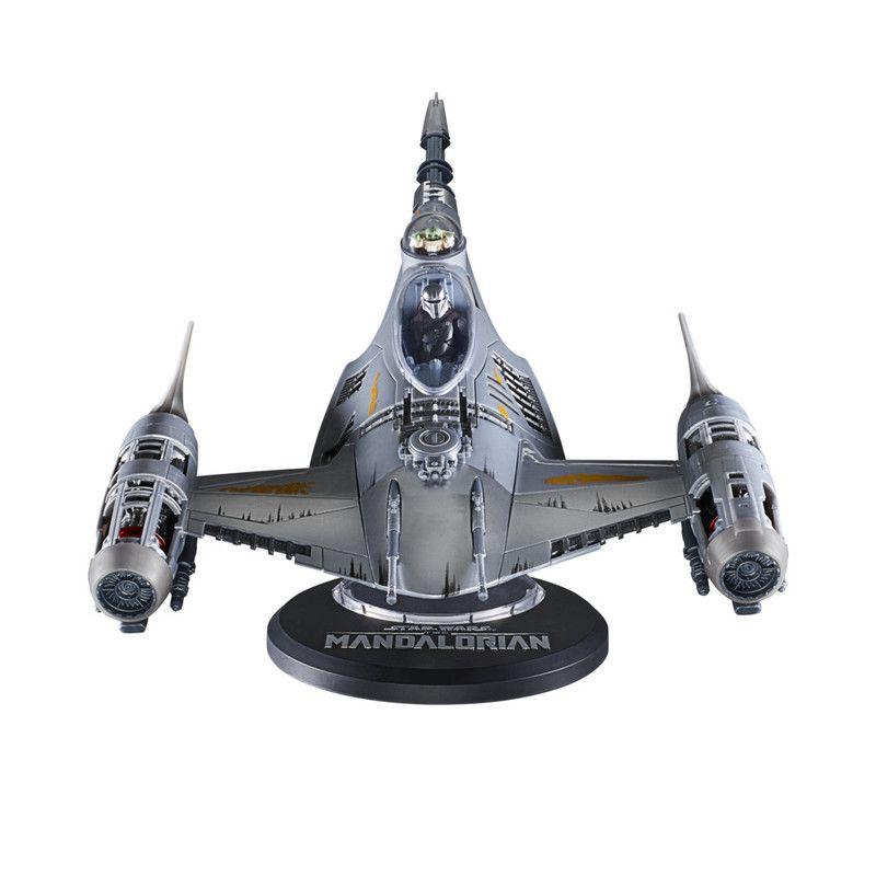 Figura de Acción Star Wars Vintage The Mandalorian Caza Estelar N-1 de Mandoloriano-4