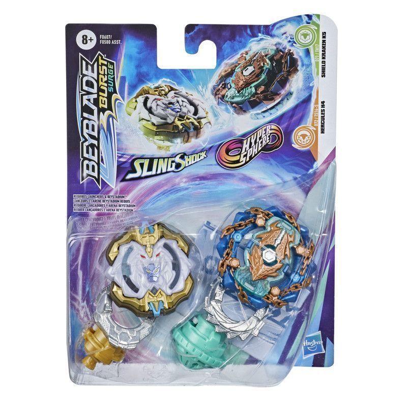 Beyblade - Shield Kraken K5 Y Hercules H4-0