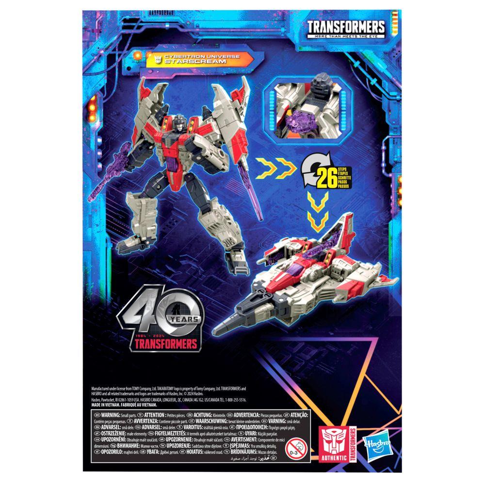 Figura de Acción Transformers Legacy United Voyager Cybertron Universe Starscream -4