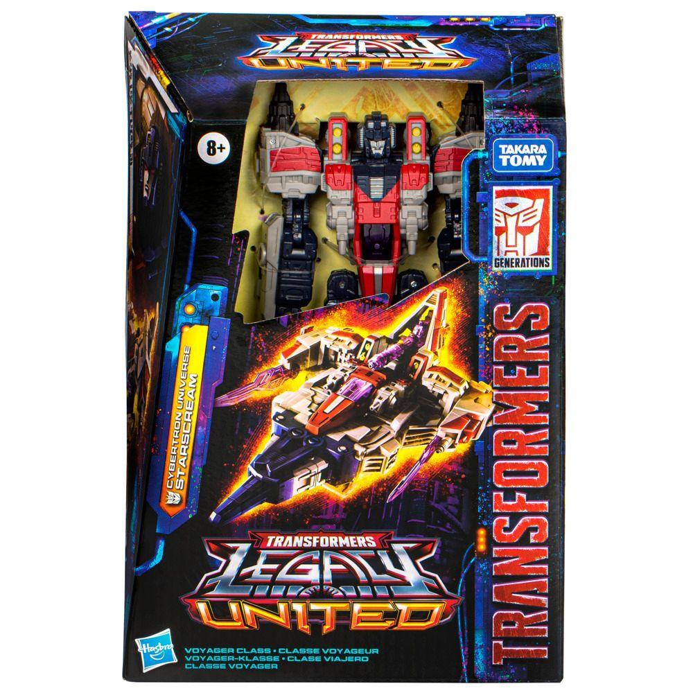 Figura de Acción Transformers Legacy United Voyager Cybertron Universe Starscream -2
