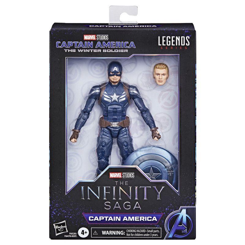 Figura de Acción Marvel Legends Series Capitán América-1