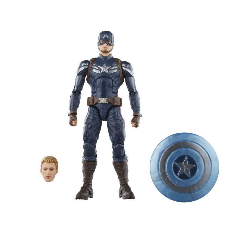 Figura de Acción Marvel Legends Series Capitán América-0