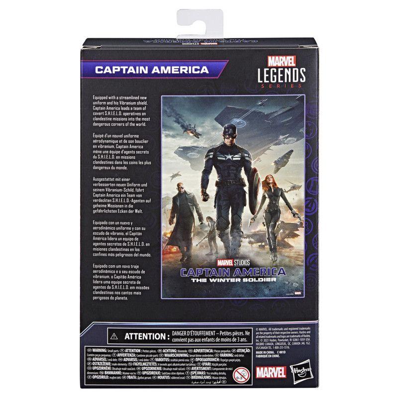 Figura de Acción Marvel Legends Series Capitán América-2