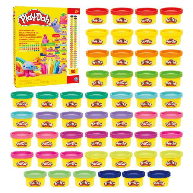 Set de Masa Moldeable Play Doh 50 Pack Colores del Arcoíris-0