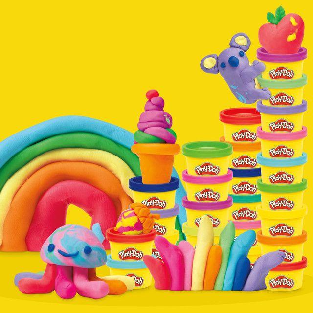 Set de Masa Moldeable Play Doh 50 Pack Colores del Arcoíris-4
